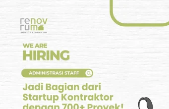 Lowongan Administrasi Staff Renov Ruma – SMA/SMK, Wanita Lowongan Administrasi Staff Renov Ruma – SMA/SMK, Wanita